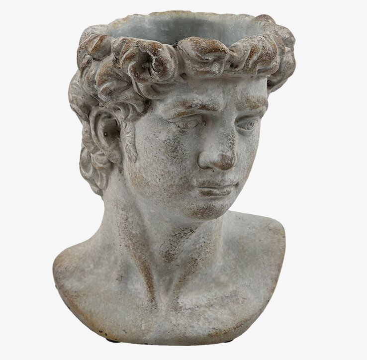 Kruka David Small från Miljögården med skulpturala detaljer