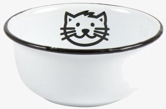 Foto av stilren kattskål med minimalistisk design