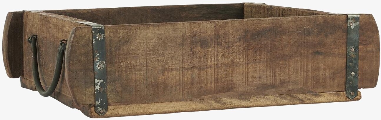 Trälåda Med Beslag & Handtag Unika från IB Laursen