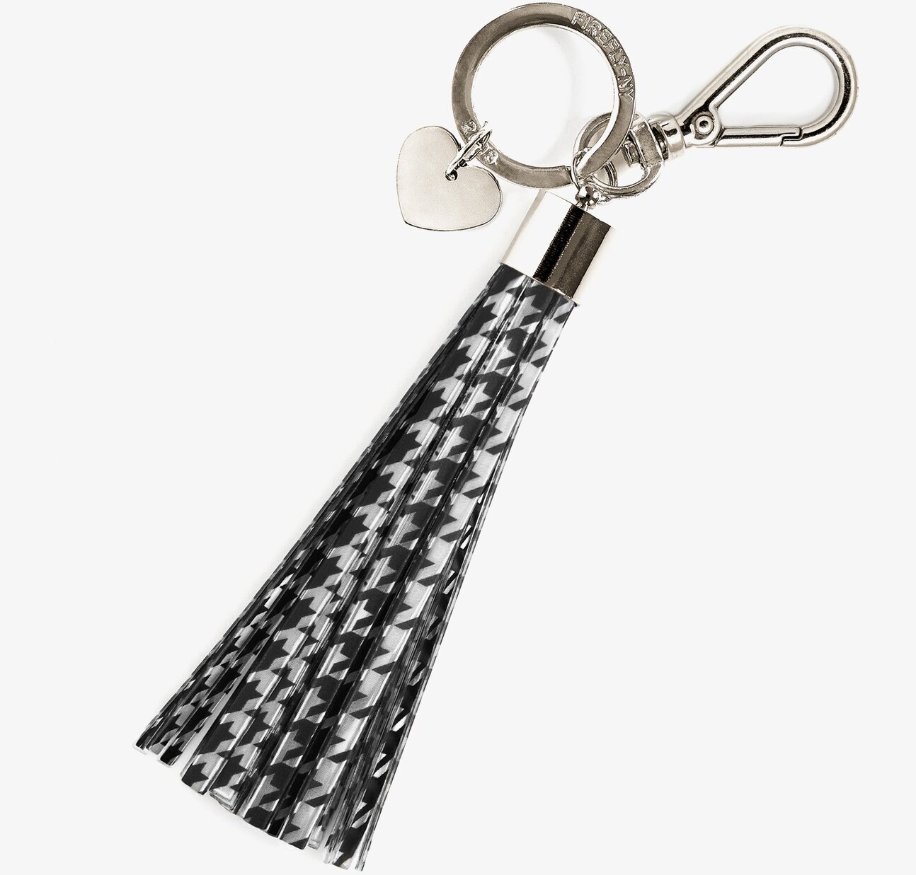 Reflextofs Black Houndstooth Deluxe från Firefly mot vit bakgrund