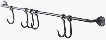 Väggskena Med Krokar Thor från Affari, robust och stilren