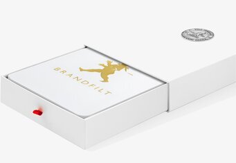 Foto av stilren brandfilt med elegant och säker design