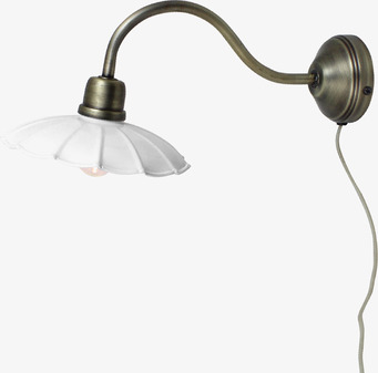 Bild av vägglampa med klassisk och modern design
