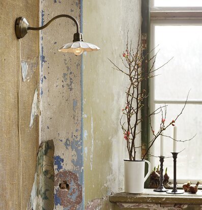 Bild av charmig interiör med tidlös och nostalgisk känsla