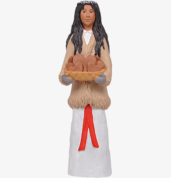 Bild av traditionell luciatärna med detaljerad design