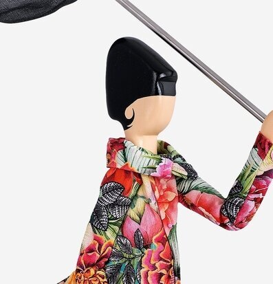 Bild av unik bordslampa med konstnärlig design