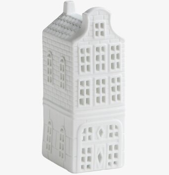 Bild av elegant ljuslykta i form av kanalhus