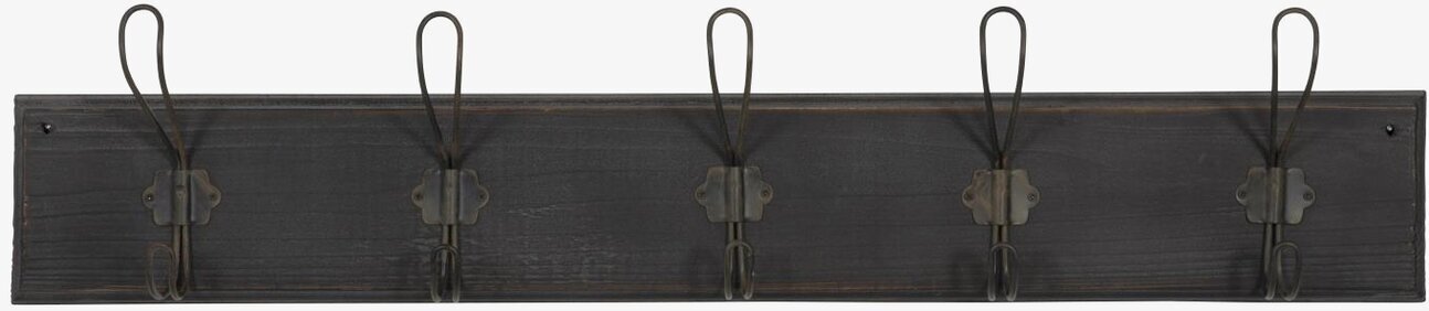 Foto av stilren klädhängare med industriell känsla