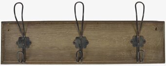 Foto av stilren och funktionell klädhängare med krokar