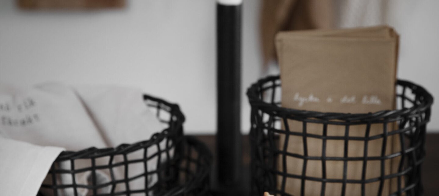 Korgar Set om 4 Förvaring - Köket Ernst Förvaringslådor och korgar Boxar Förvaringsboxar Porslinsboxar Trälådor Smyckesboxar