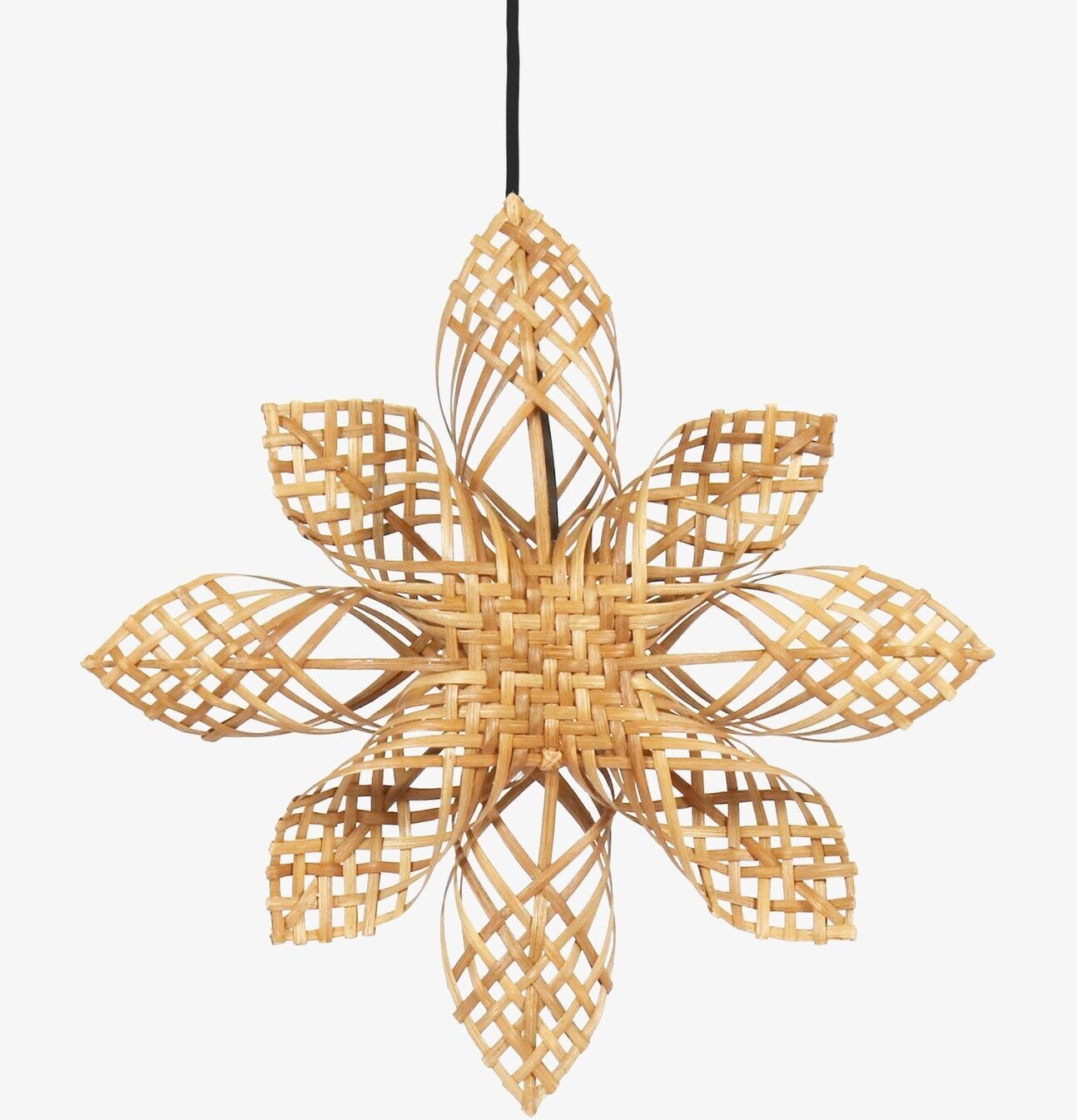 Bild av naturlig stjärndekoration med intrikata detaljer