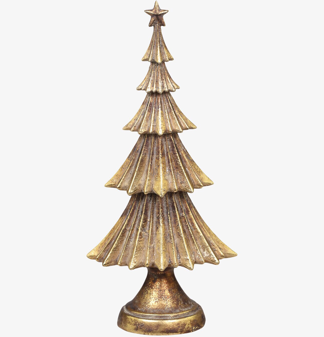 Julgran Antik Guld M från Chic Antique med antik guldfinish