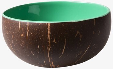 Bild av rund skål med naturlig och modern design