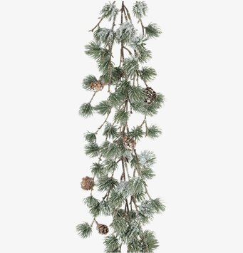 Foto av vacker girlang med naturinspirerade detaljer