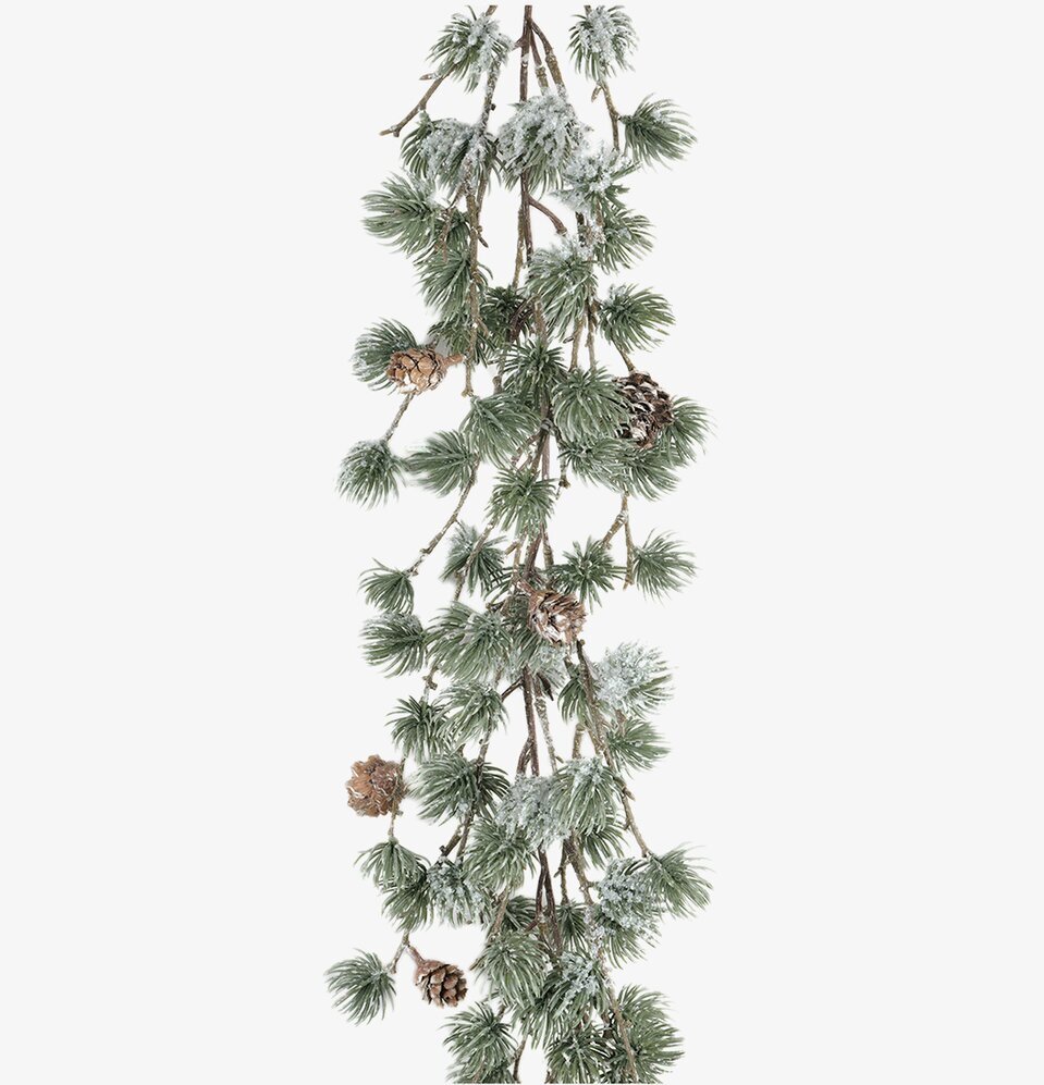 Foto av vacker girlang med naturinspirerade detaljer