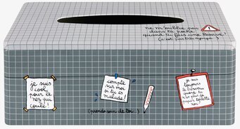 Bild av kreativt och stilrent servettställ i gråskala