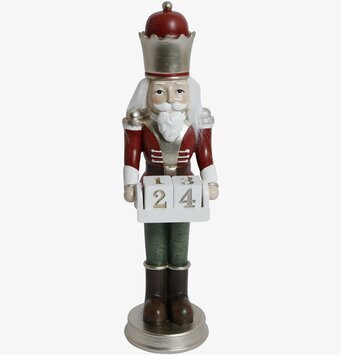 Bild av dekorativ nötknäppare med almanacka