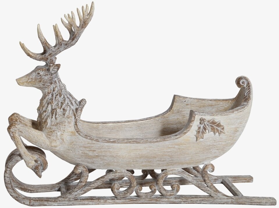 Bild av dekorativ rensläde med vinterdetaljer