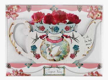 Vas Tekanna Pastries & Pearl från Talking Tables, dekorerad