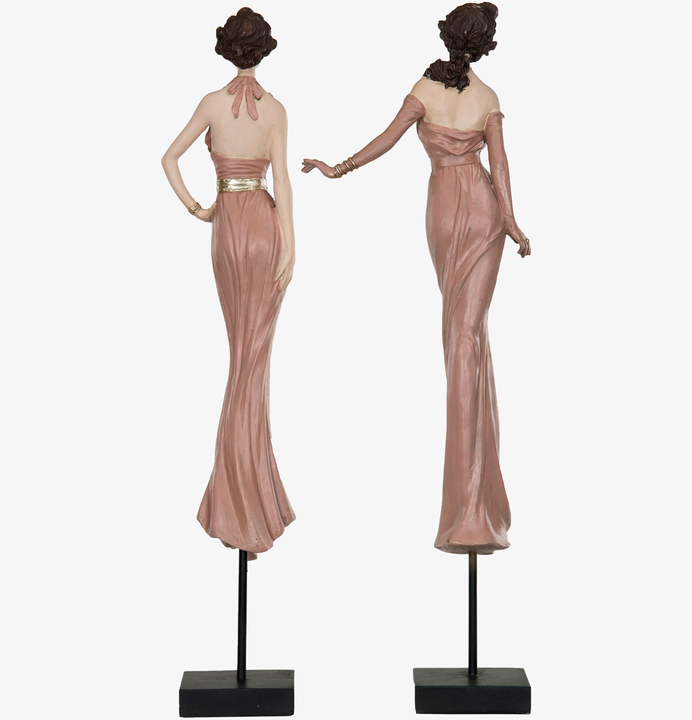 Ladies Elegant Mix från A Lot Decoration: två kvinnliga figurer