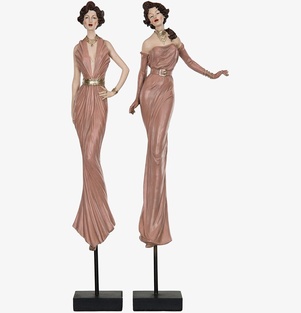 Ladies Elegant Mix från A Lot Decoration, två figuriner