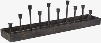 Bild av elegant bordsljusstake för upp till tio ljus