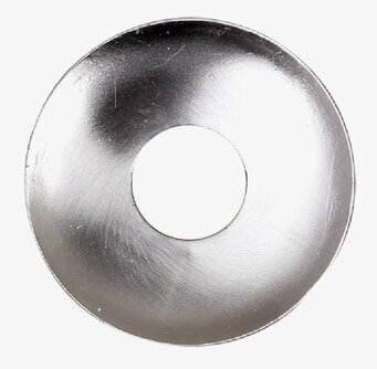 Foto av stilren och funktionell ljusmanschett i silver