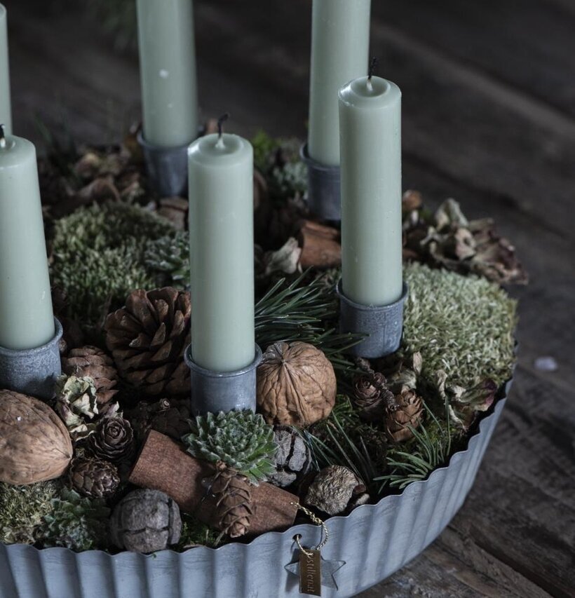 Ljushållare Spjut Kort från IB Laursen i rustik dekoration