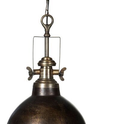 Bild av en tidlös taklampa i antik bronsfärg