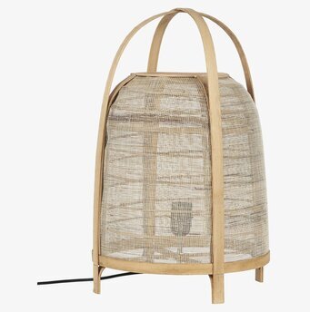 Bild av unik golvlampa med naturlig och stilren design