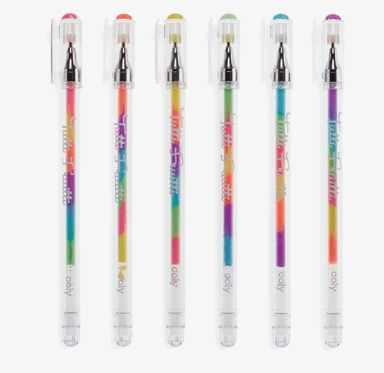 Tutti Fruitti Scented Gel Pens från Ooly i sex färger