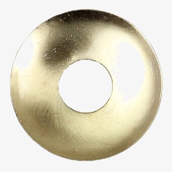 Bild av stilren ljusmanschett i mässing för hemmet