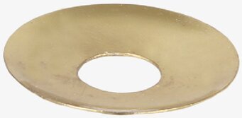 Bild av elegant ljusmanschett i mässing för hemmet