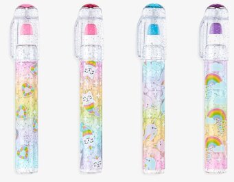 Bild av färgglada och fantasifulla luktsuddgummin