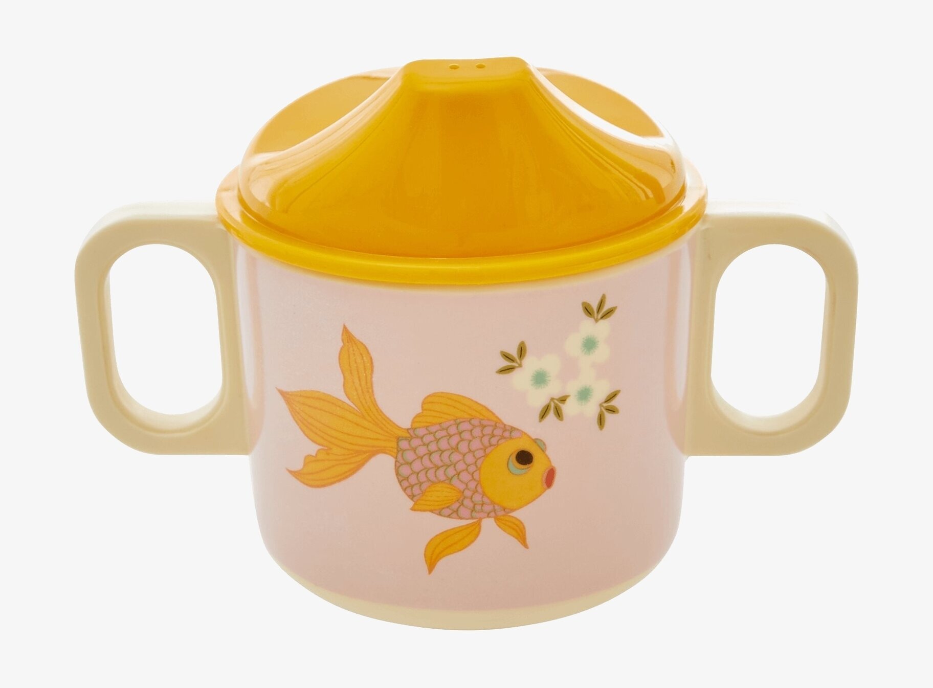 Babymugg Goldfish Print från Rice med guldfiskmotiv