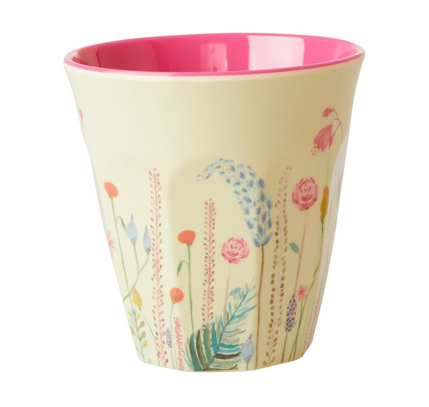 Mugg Summer Flowers Print från Rice med blommönster