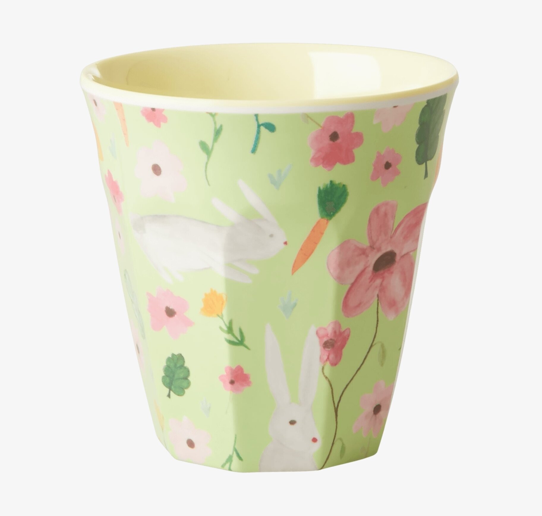 Mugg Green Print från Rice med grönt och lekfullt mönster