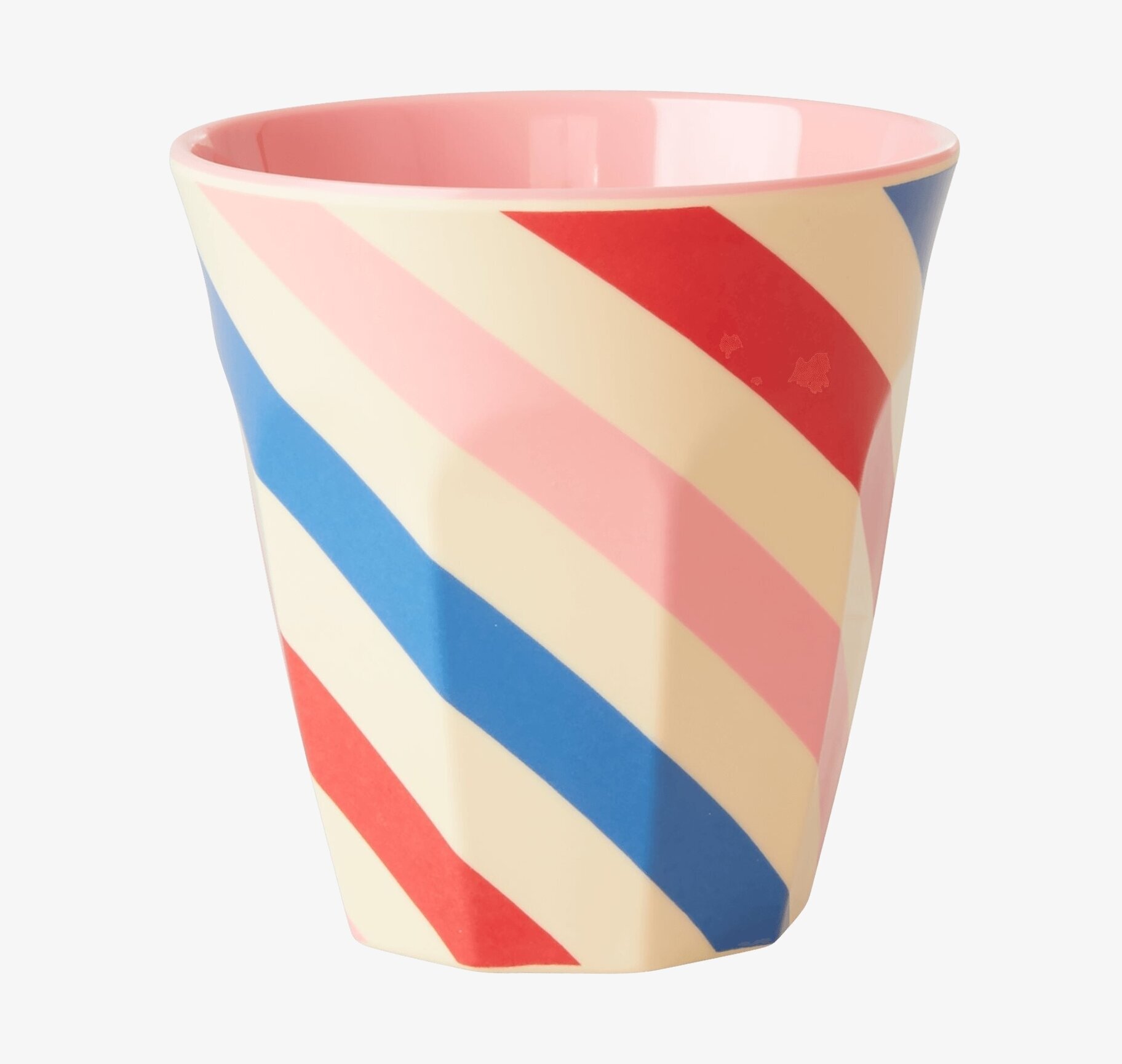 Mugg Candy Stripes Print från Rice med färgglada ränder