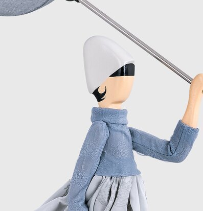 Bild av unik bordslampa med stilfull design