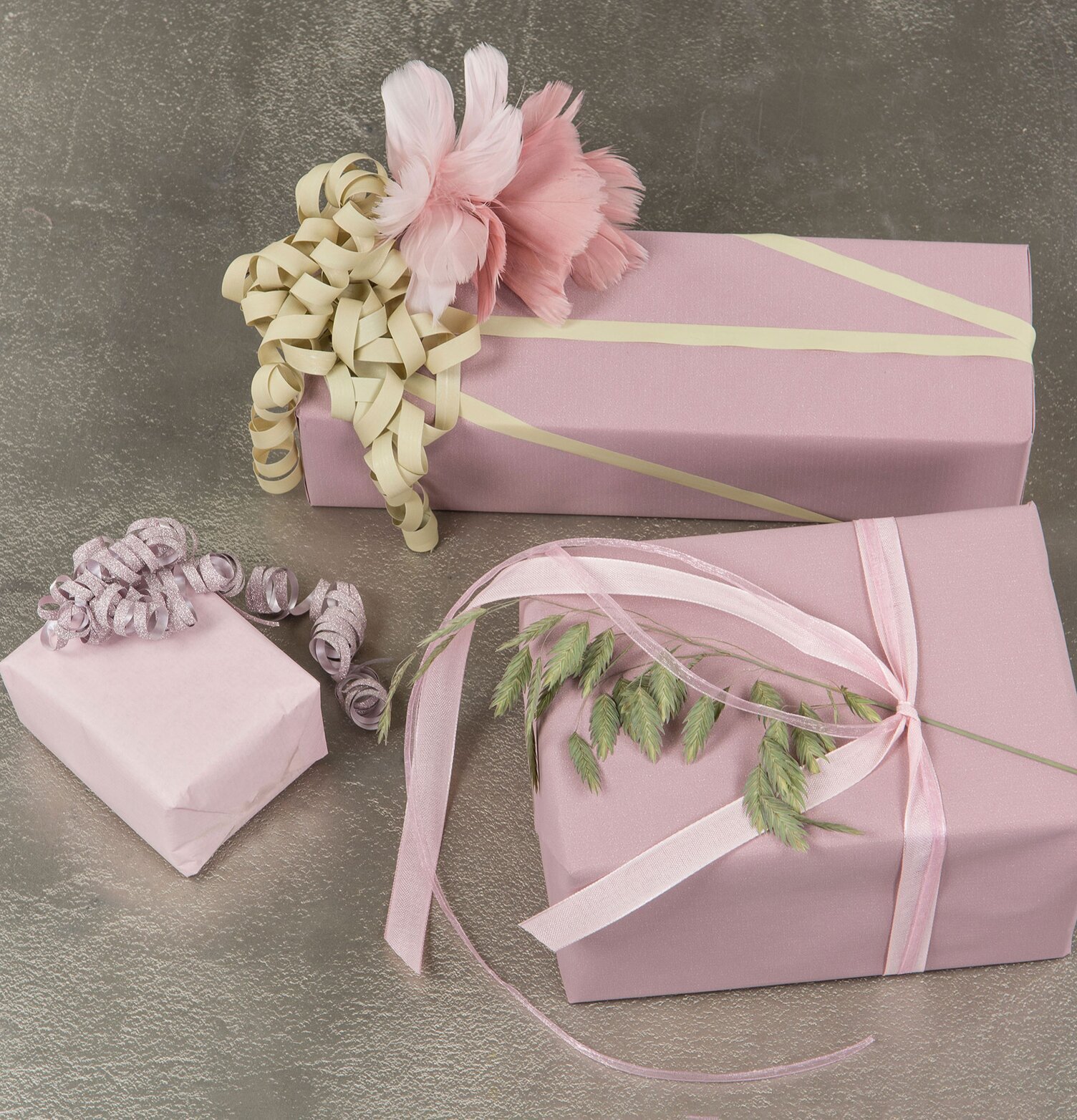 Fjäder/Tråd Blom Ljusrosa 12 st från A Lot Decoration