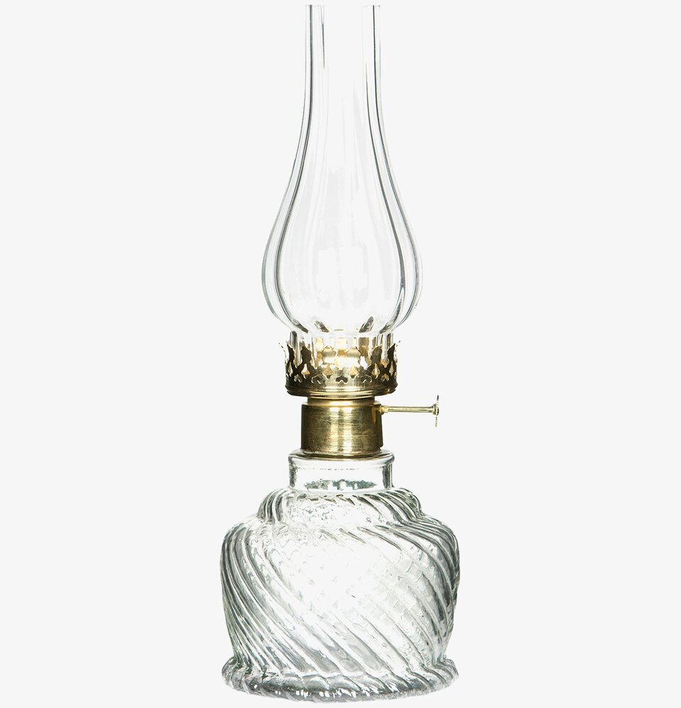 Ljuslykta Värmeljus Klar/Rand Guld från A Lot Decoration