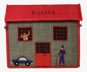 Bild av kreativ och färgglad förvaringslösning för hemmet