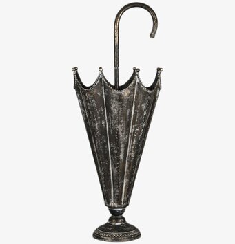 Bild på unikt paraplyställ med antik design och finish