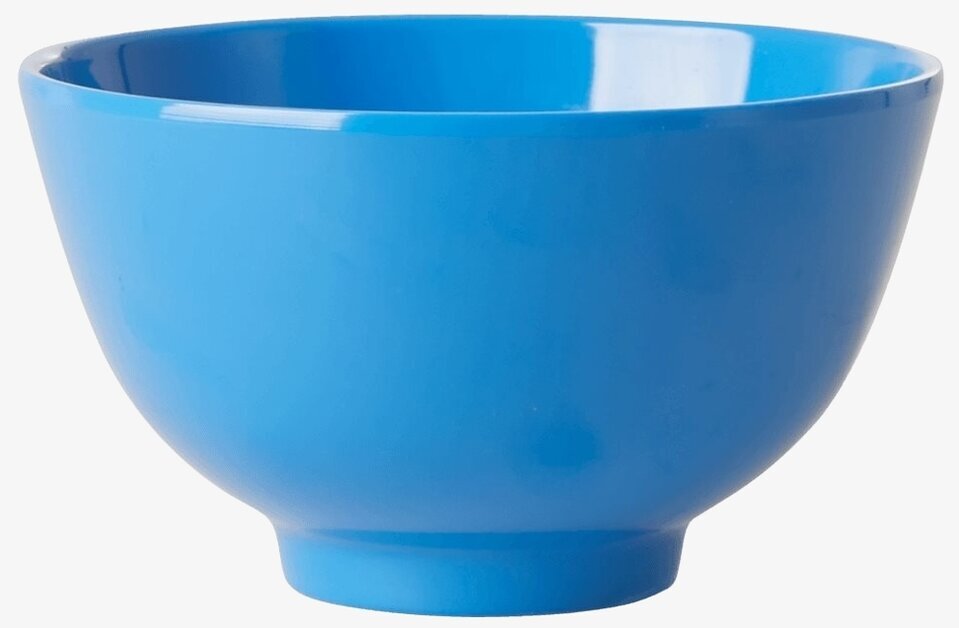 Liten Skål melamin Blå från Rice med livlig blå färg