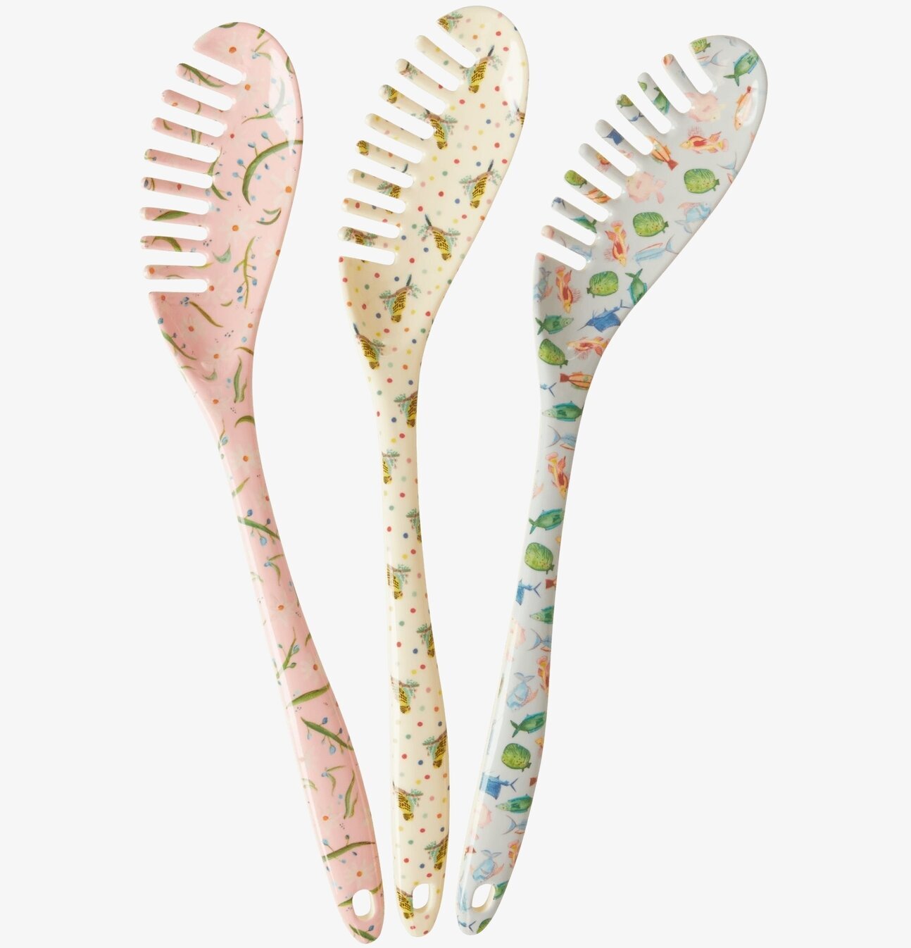 Pastaslev - Choose Happy Prints från Rice i tre mönster