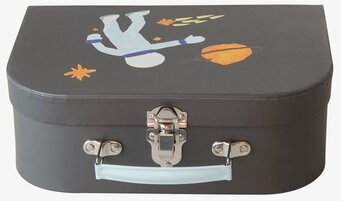 Bild av väska med rymdinspirerat motiv och design