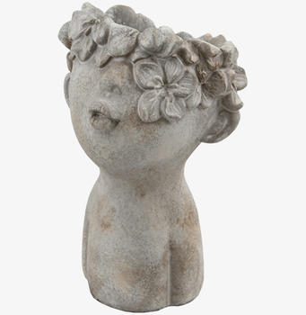 Bild av dekorativ kruka med unik design och detaljer