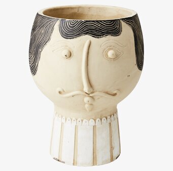 Bild av dekorativ kruka med konstnärlig design