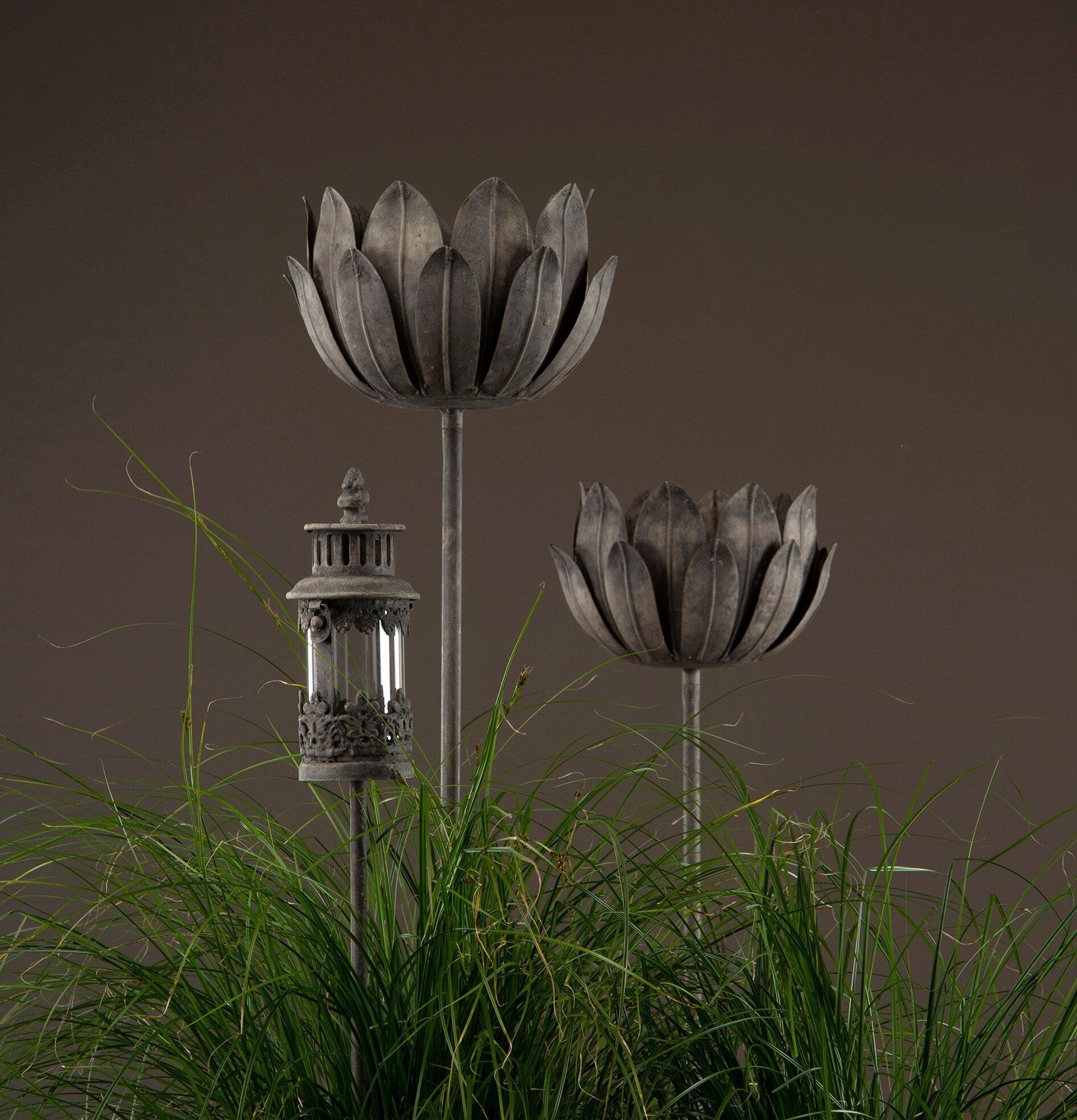 Marschallhållare Blomma Metall från A Lot Decoration