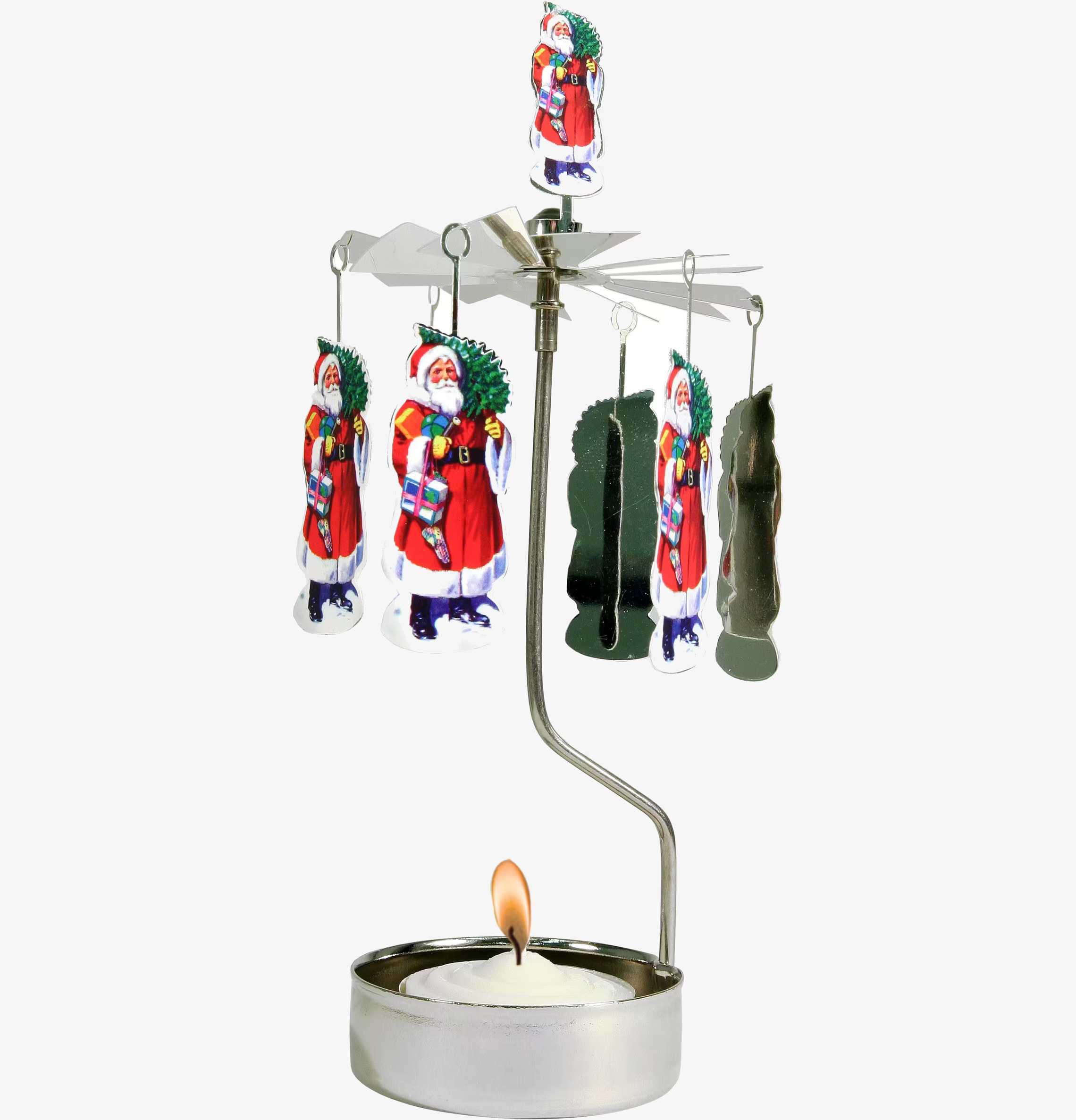 Bild av ett vackert och traditionellt julänglaspel